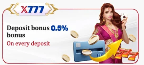 0.5% Deposit Bonus